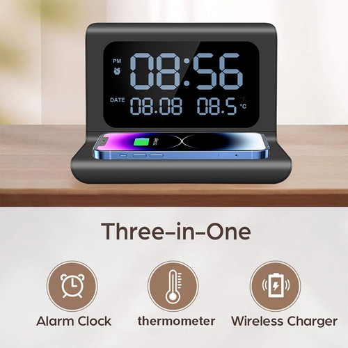 15w alarm clock wireless - alarm,