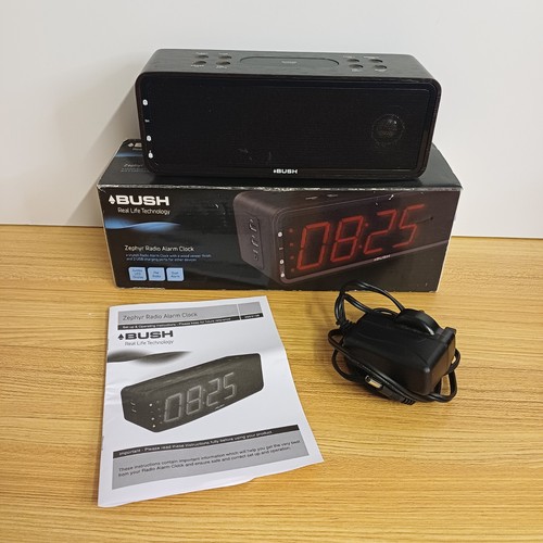 Bush zephyr clock - zephyr, radio